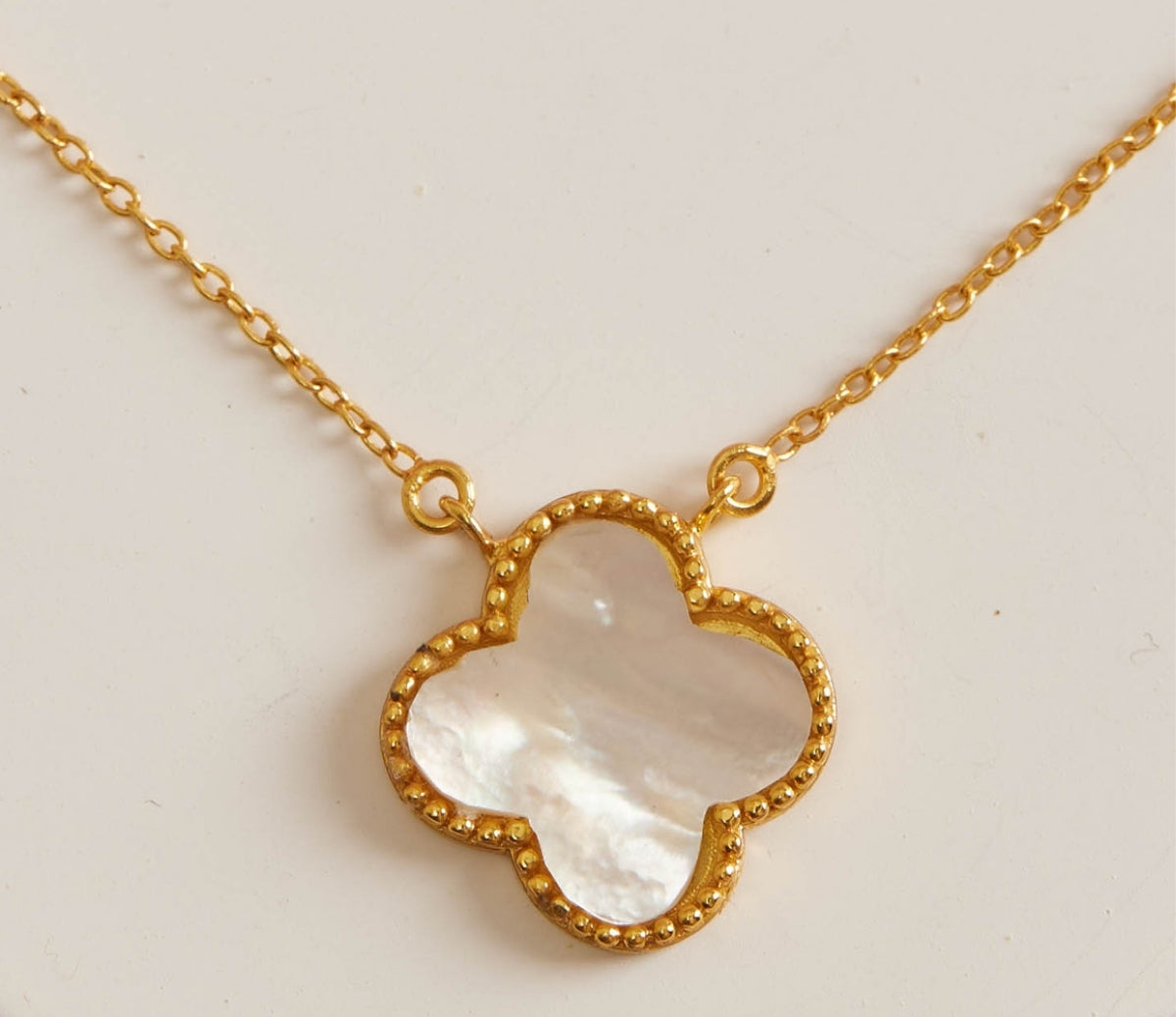 Four-Leaf Clover Necklaces