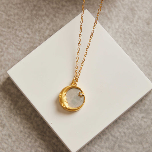 Moonlit Pearl Dream Necklace