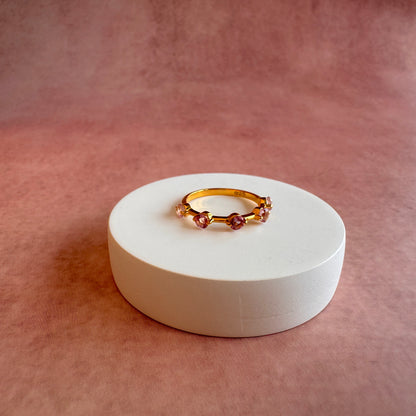 Rose Glow Stacking Ring