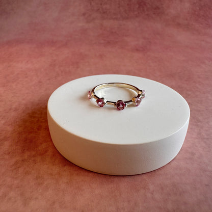 Rose Glow Stacking Ring