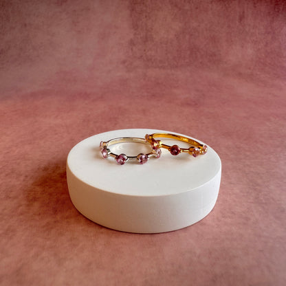 Rose Glow Stacking Ring