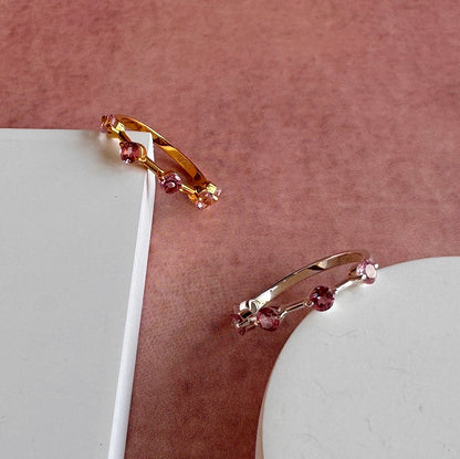 Rose Glow Stacking Ring