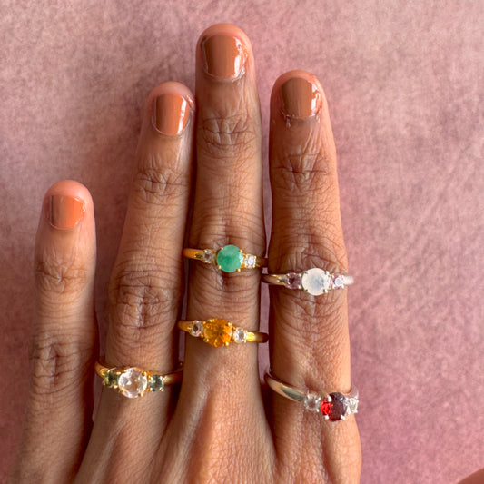 The Three stone Rings