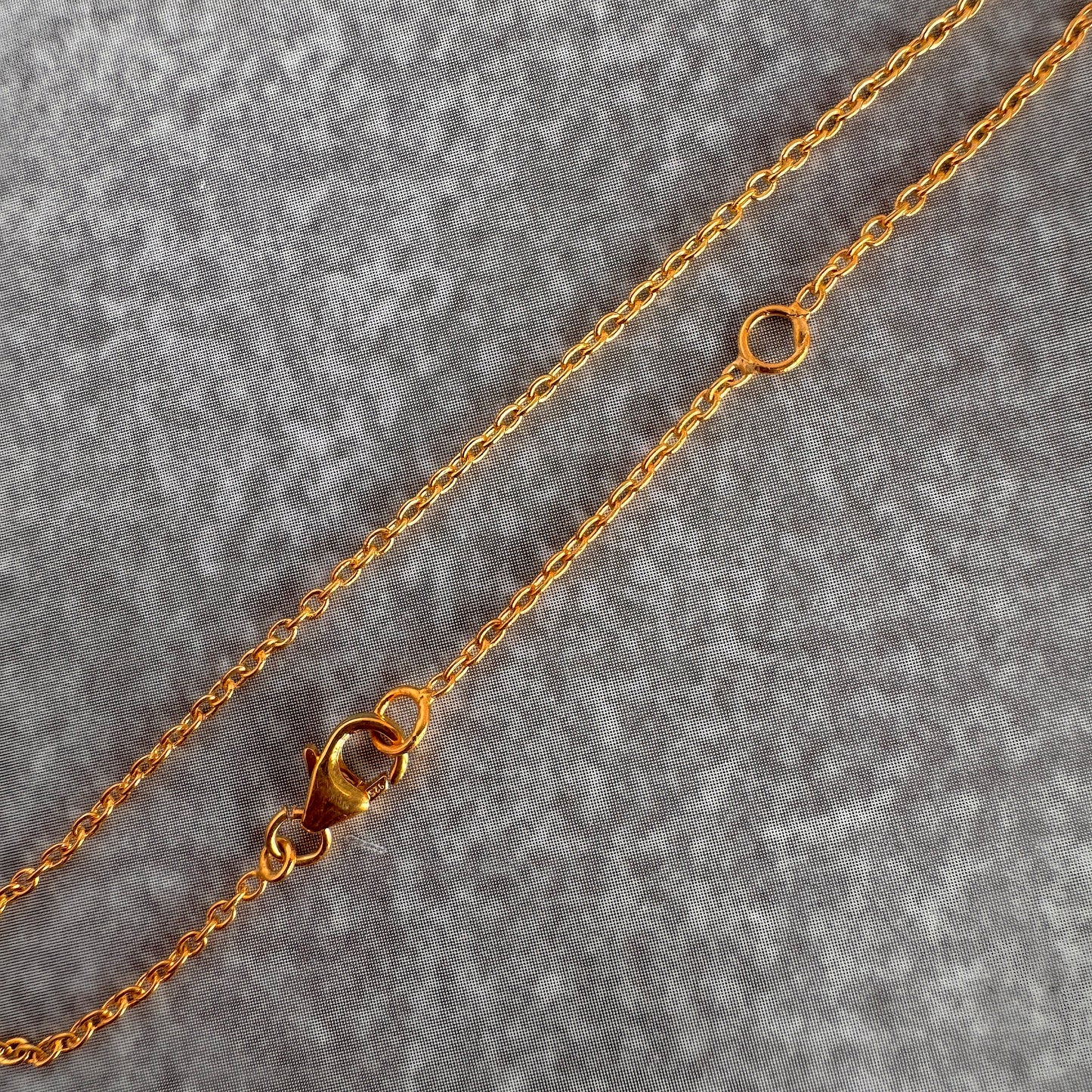 Plain cable chain bracelet